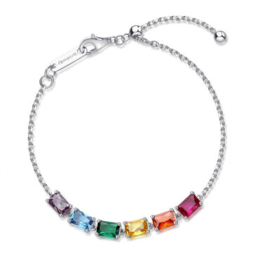 Bracciale Argento Fancy - Joyful Rainbow - FJR04