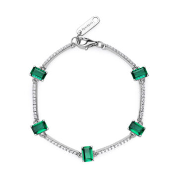 Bracciale Argento Fancy - Life Green - FLG04