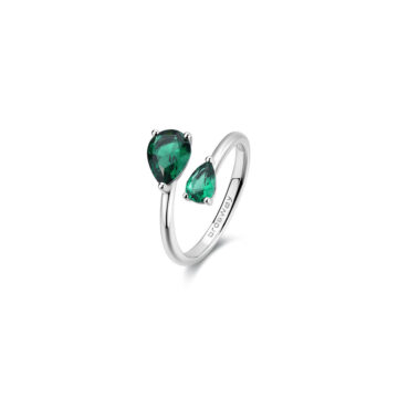 Anello Argento Fancy - Life Green - FLG114