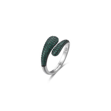 Anello Argento Fancy - Life Green - FLG123