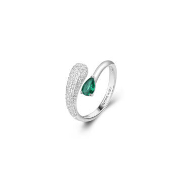 Anello Argento Fancy - Life Green - FLG124