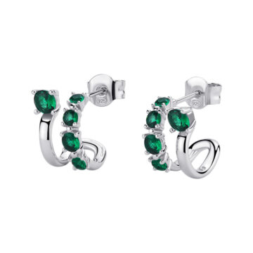 Orecchini Argento Fancy - Life Green - FLG134