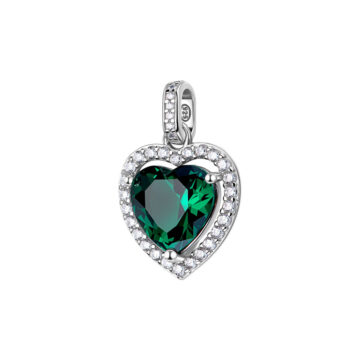 Charm Argento Fancy - Life Green - FLG144