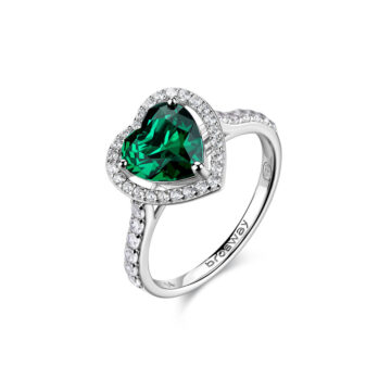 Anello Argento Fancy - Life Green - FLG147