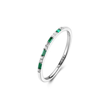 Anello Argento Fancy - Life Green - FLG149