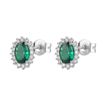 Orecchini Argento Fancy - Life Green - FLG14
