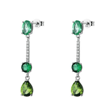 Orecchini Argento Fancy - Life Green - FLG152