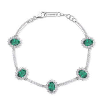 Bracciale Argento Fancy - Life Green - FLG34