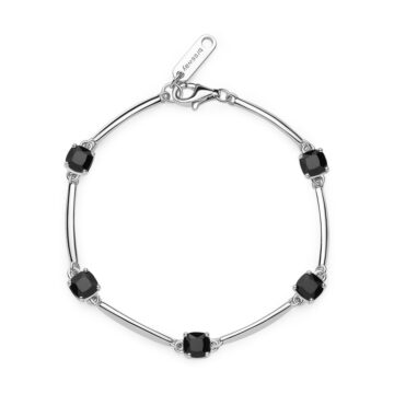 Bracciale Argento Fancy - Mystery Black - FMB04