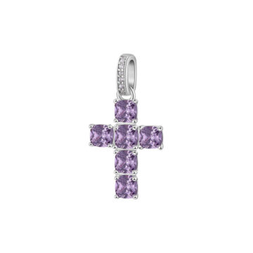 Charm Argento Fancy - Magic Purple - FMP117