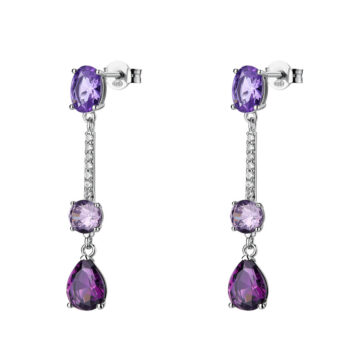Orecchini Argento Fancy - Magic Purple - FMP133