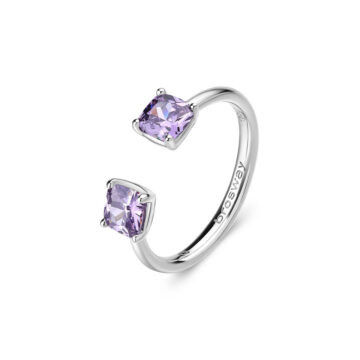 Anello Argento Fancy - Magic Purple - FMP14