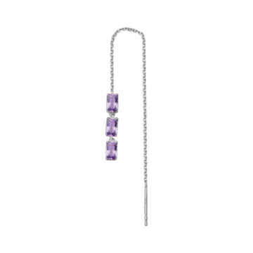 Orecchini Argento Fancy - Magic Purple - FMP23