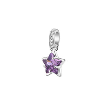 Charm Argento Fancy - Magic Purple - FMP31