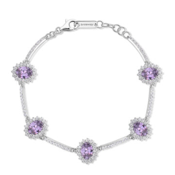 Bracciale Argento Fancy - Magic Purple - FMP43