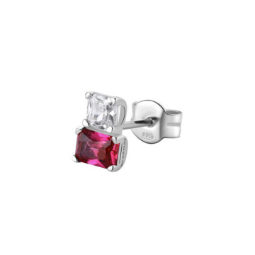 Orecchini Argento Fancy - Passion Ruby - FPR07