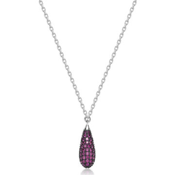 Collana Argento Fancy - Passion Ruby - FPR121