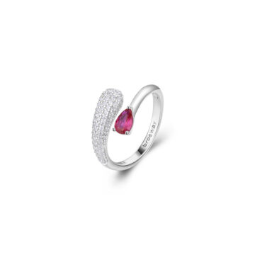 Anello Argento Fancy - Passion Ruby - FPR127