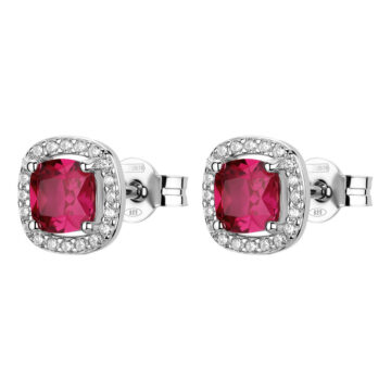 Orecchini Argento Fancy - Passion Ruby - FPR134