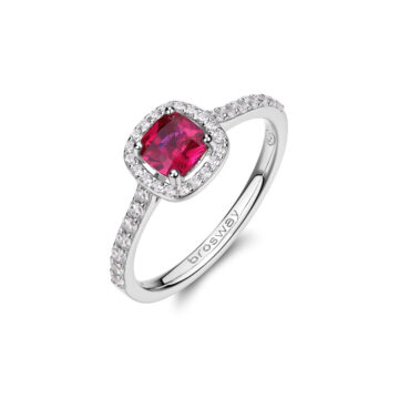 Anello Argento Fancy - Passion Ruby - FPR136
