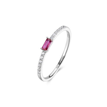 Anello Argento Fancy - Passion Ruby - FPR143