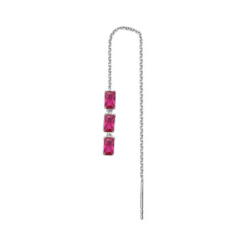 Orecchini Argento Fancy - Passion Ruby - FPR16