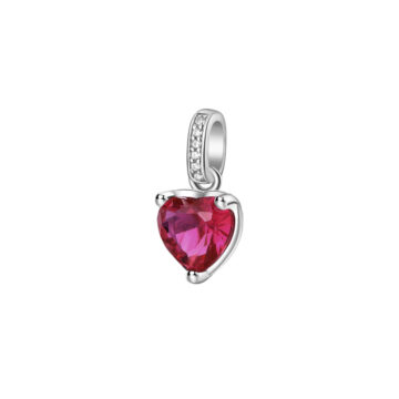Charm Argento Fancy - Passion Ruby - FPR20