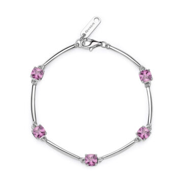 Bracciale Argento Fancy - Vibrant Pink - FVP05
