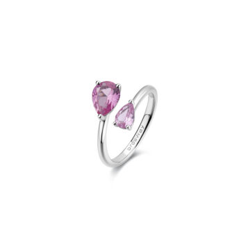 Anello Argento Fancy - Vibrant Pink - FVP114