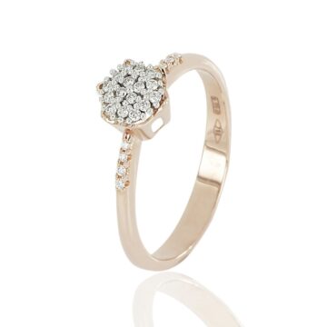 Anello Bouquet con diamanti