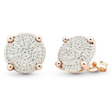 Orecchini con Pavè di Diamanti