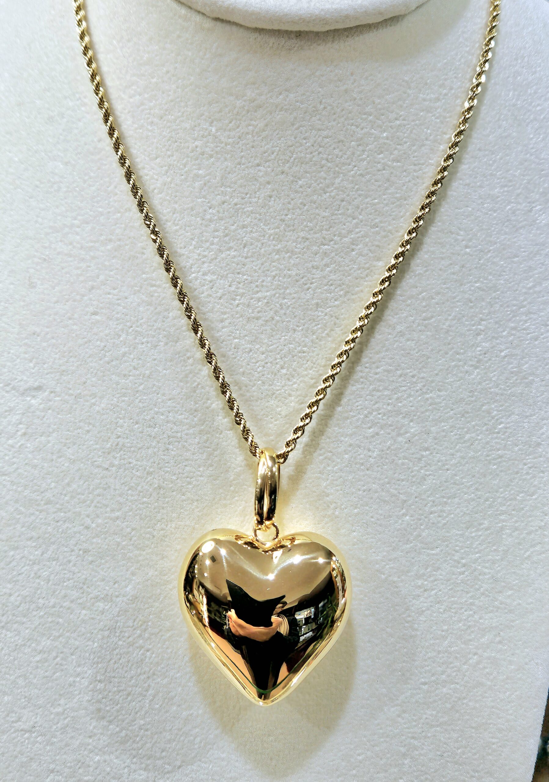 Collana Cuore in oro 18kt