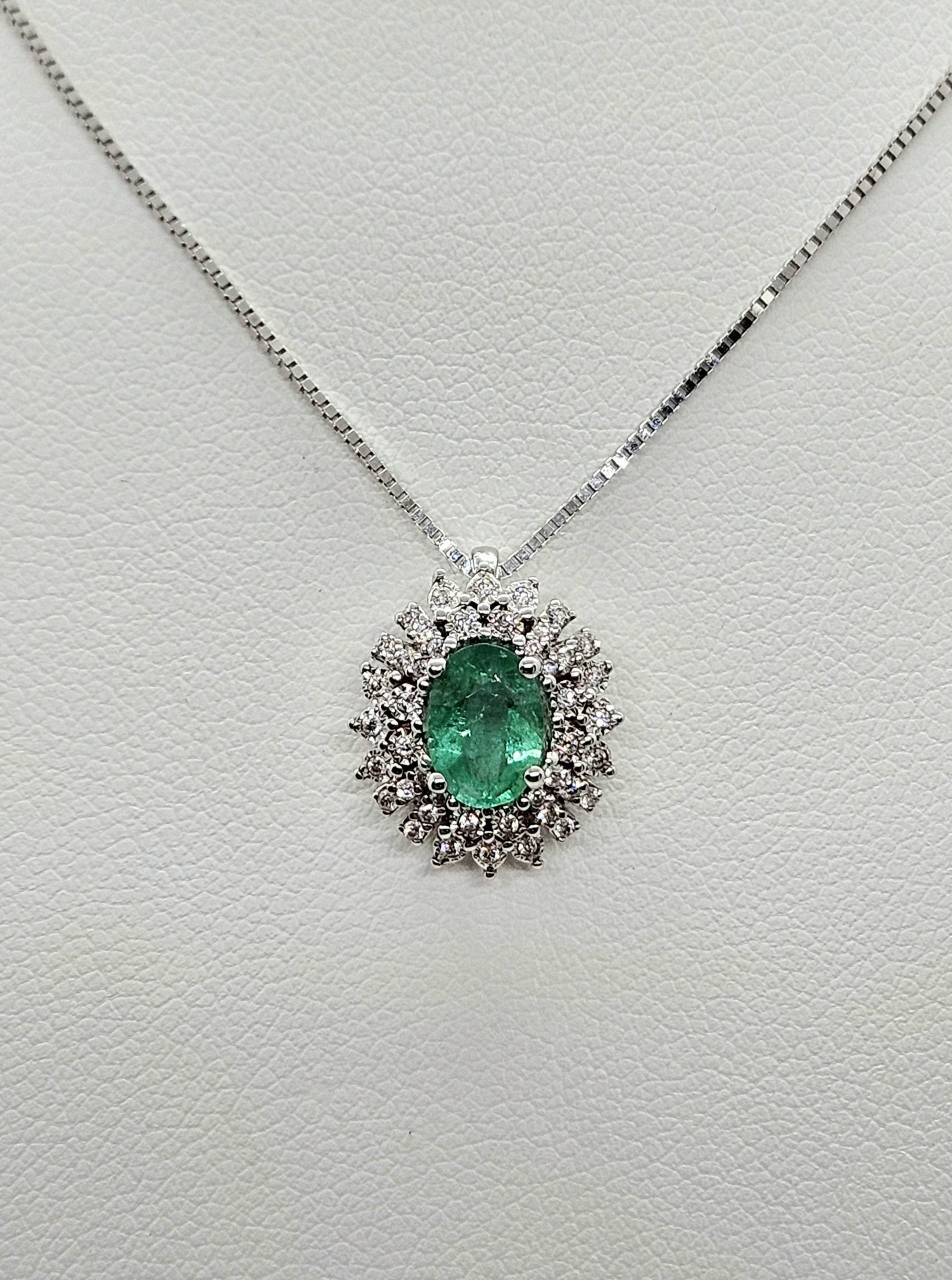 Collier Smeraldo e Diamanti