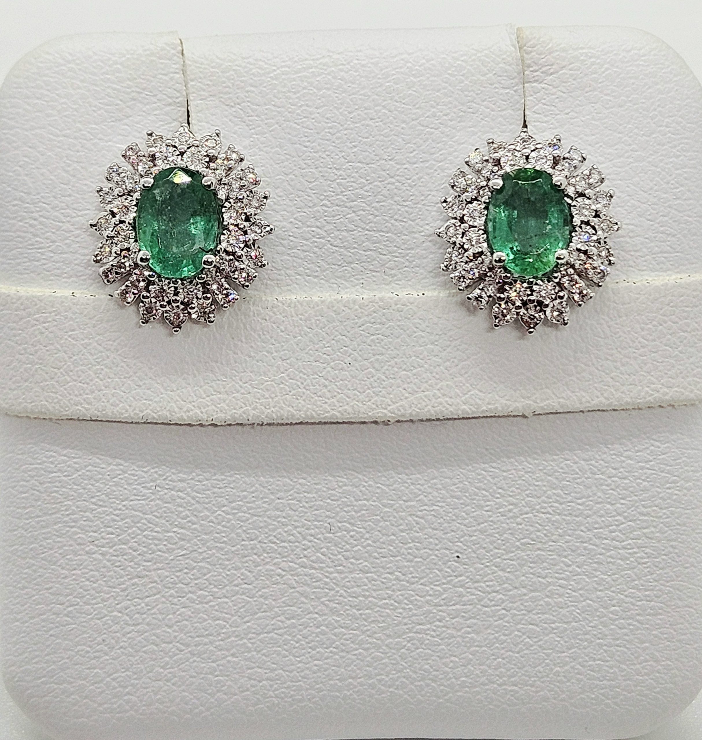 Orecchini Smeraldi e Diamanti