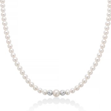 Collana Perle ed Oro 9kt