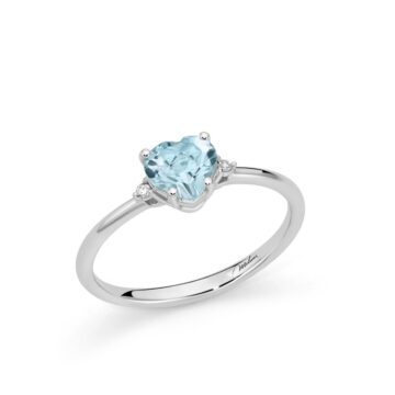 Anello Gemma del cielo Oro