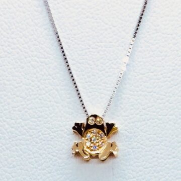 Collierino in oro e Diamanti