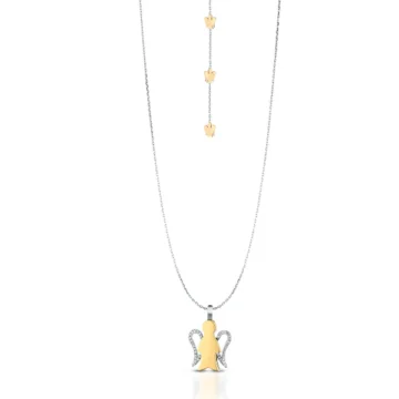 Collana Angelo in oro e Diamanti